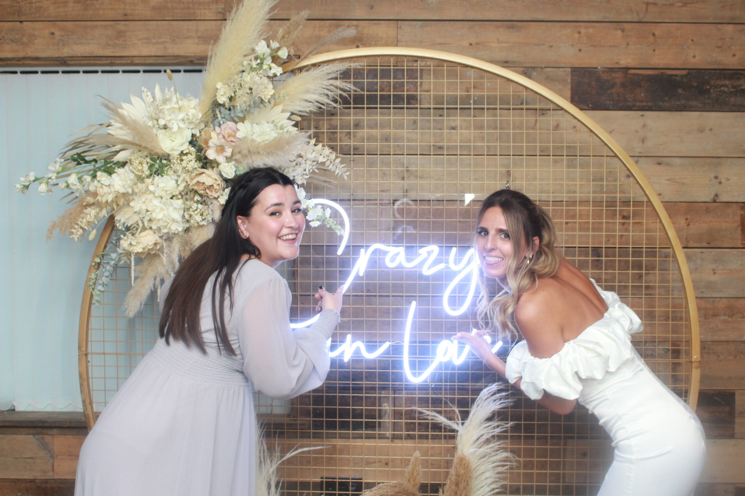 Personalised photo booth hire by Smile Events & Media